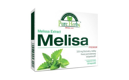 Melisa Premium 320 mg melissa extract (30 caps)