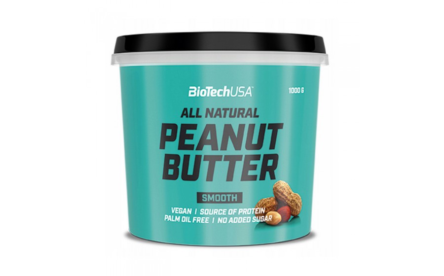 All Natural Peanut Butter (1 kg, smooth)