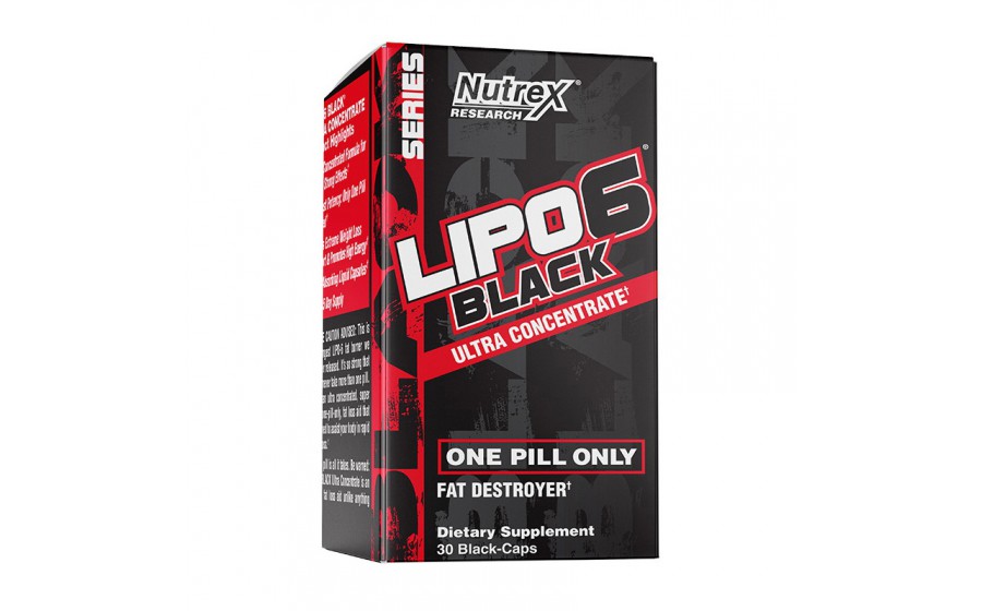 Lipo 6 black Ultra Concentrate (30 black-caps)