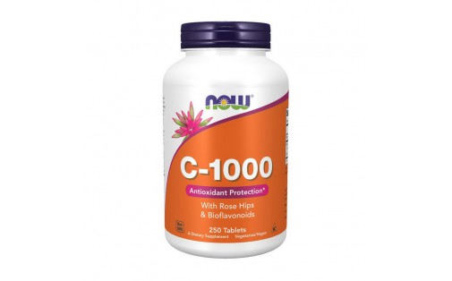 C-1000 with rose hips & bioflavonoids (250 tab)