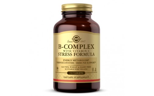 B-Complex with Vitamin C stress formula (250 tab)