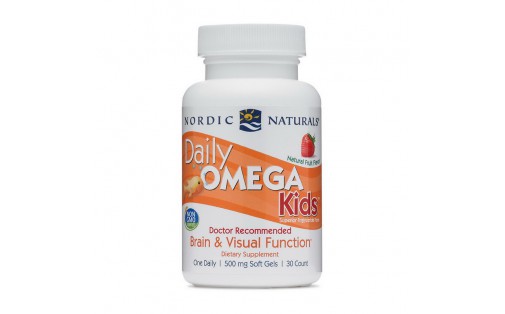 Daily Omega Kids (30 soft gels, natural fruit)