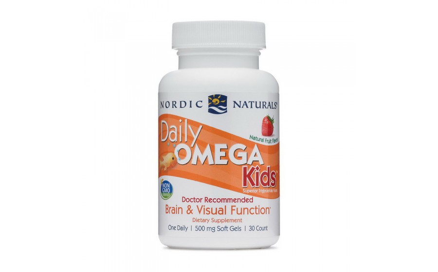 Daily Omega Kids (30 soft gels, natural fruit)