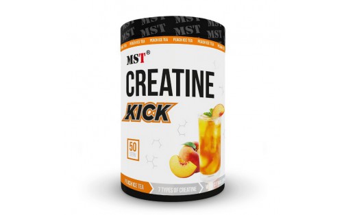 Creatine Kick (500 g, peach ice tea)