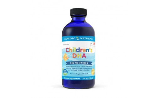 Children's DHA 530 mg Omega-3 (237 ml, natural strawberry)