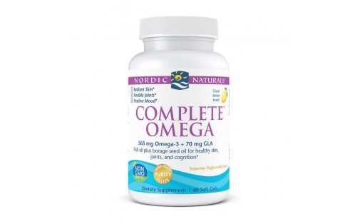 Complete Omega (60 soft gels, lemon)