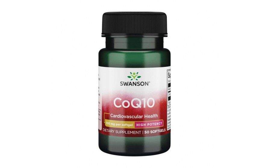 CoQ10 100 mg (50 softgels)