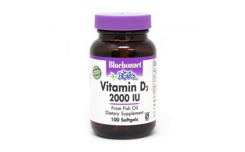 Vitamin D3 2000 IU (50 mcg) (100 softgels)