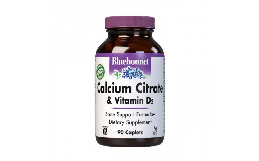 Calcium Citrate & Vitamin D3 (90 caplets)