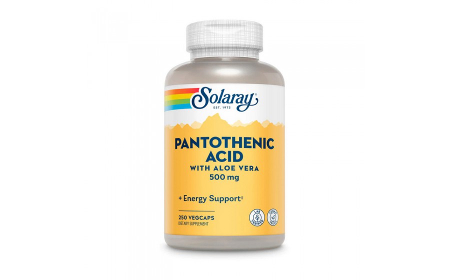 Pantothenic Acid 500 mg (250 veg caps)