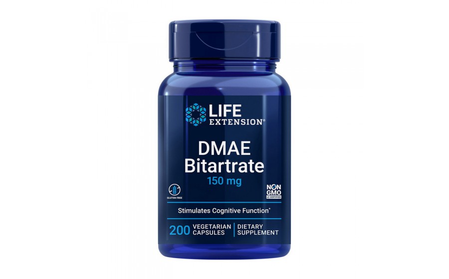 DMAE Bitartrate 150 mg (200 caps)