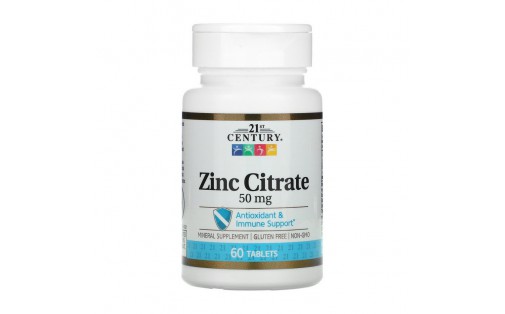 Zinc Citrate 50 mg (60 tab)