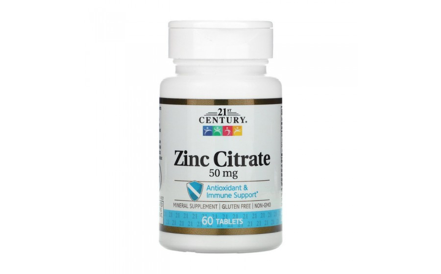 Zinc Citrate 50 mg (60 tab)