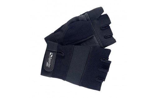 Weightlifting Gloves Black (L size)