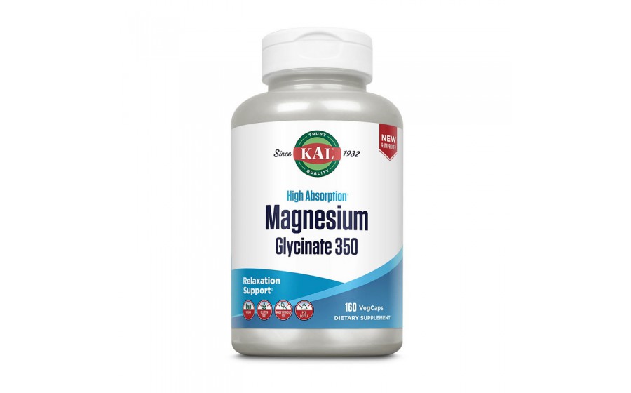 Magnesium Glycinate 350 (160 veg caps)