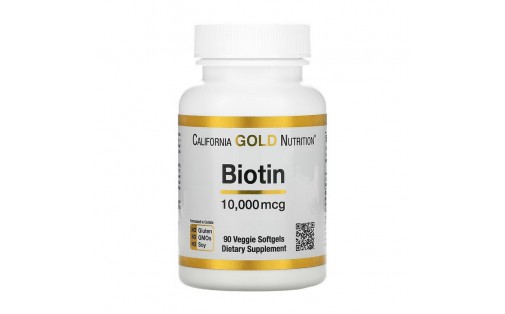 Biotin 10 000 mcg (90 veg softgels)