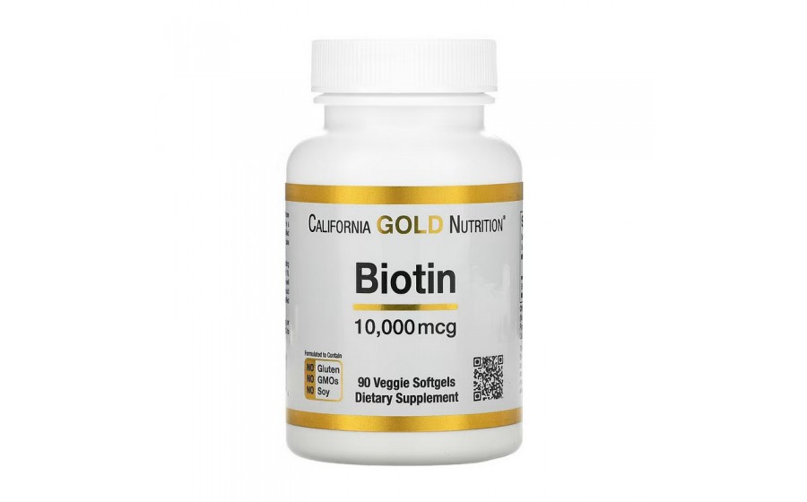 Biotin 10 000 mcg (90 veg softgels)