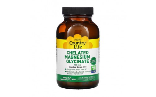 Chelated Magnesium Glycinate 400 mg (90 tab)