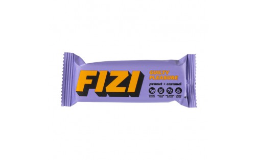 Fizi Guilty Pleasure Bar (45 g, peanut + caramel)