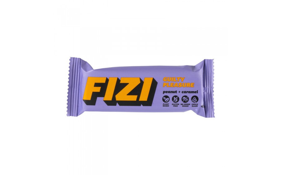 Fizi Guilty Pleasure Bar (45 g, peanut + caramel)