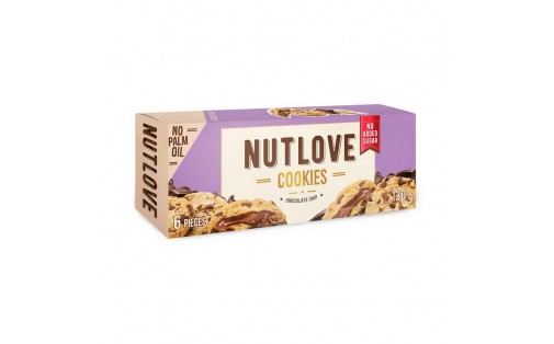 Nutlove Cookies (130 g, chocolate chip)