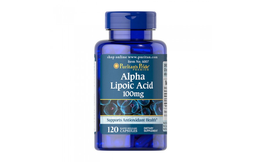 Alpha Lipoic Acid 100 mg (120 caps)