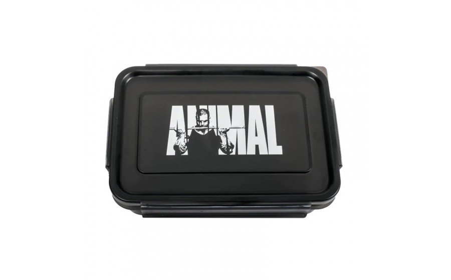 Animal Meal Iconic Food Container (black)