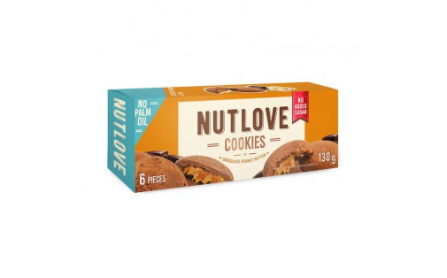 Nutlove Cookies (130 g, chocolate peanut butter)