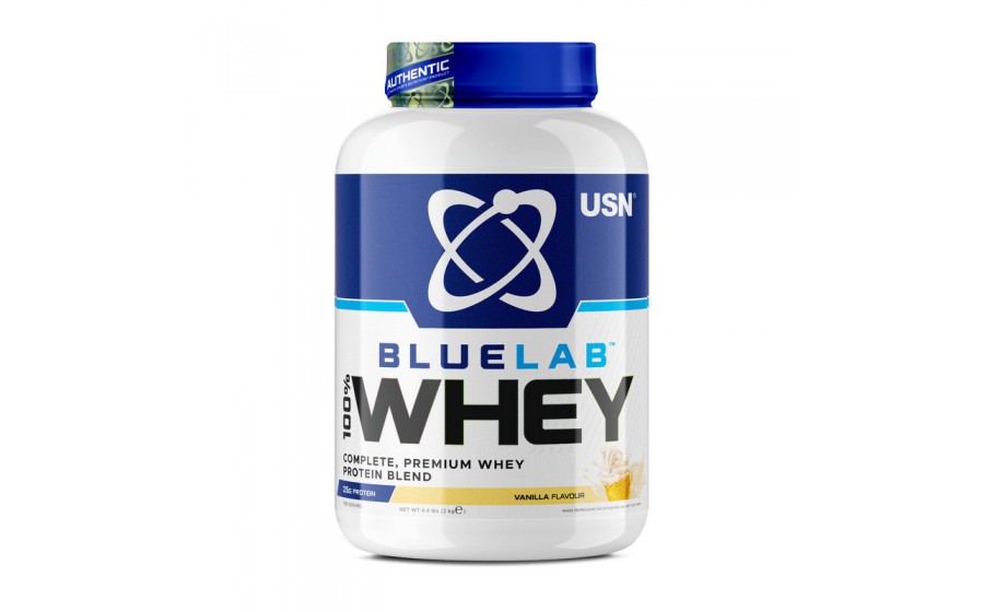 Blue Lab 100% Whey Premium Protein (2 kg, vanilla)