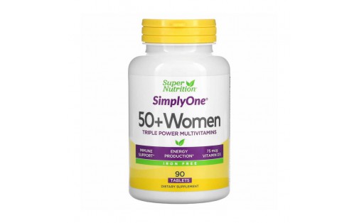 SimplyOne 50 + Women Iron Free (90 tab)