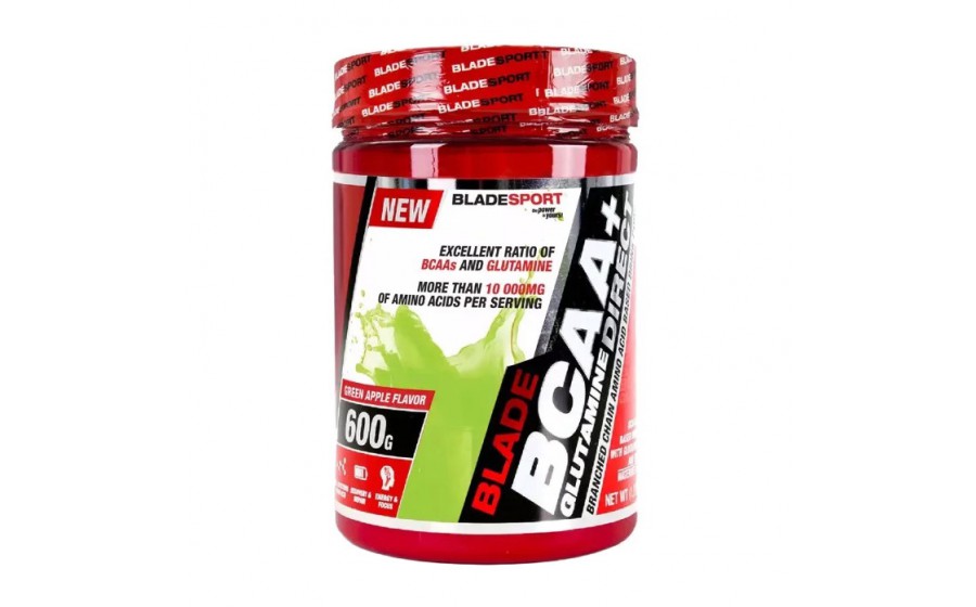 BCAA + Glutamine Direct (600 g, green apple)