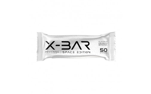 X-Bar 30% protein Space Edition (50 g, peanut+banana)