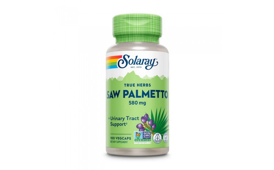 Saw Palmetto berry extract 580 mg (100 veg caps)