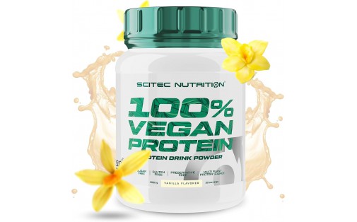 Scitec Nutrition 100% Vegan Protein 1000 g Vanilla