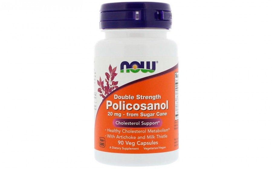 NOW Policosanol 20 мг 90 капс
