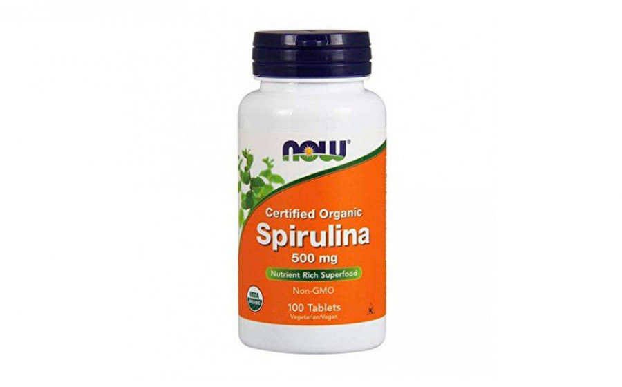 NOW Spirulina 500 мг - 100 таб
