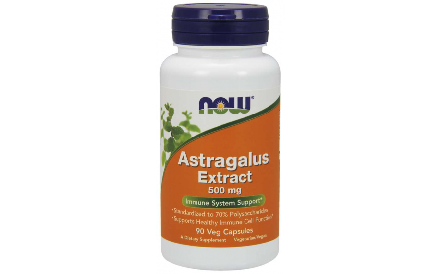 NOW Astragalus 500 mg 100 veg capsules