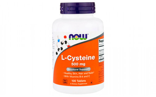 NOW L-Cysteine 500 мг - 100 таб