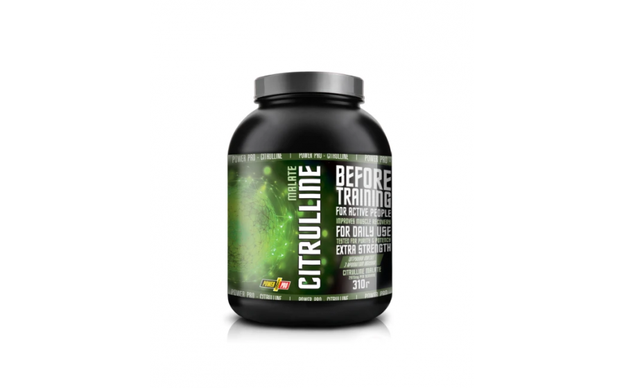 Power Pro Citrulline Malate (310 g, з ароматом яблука)