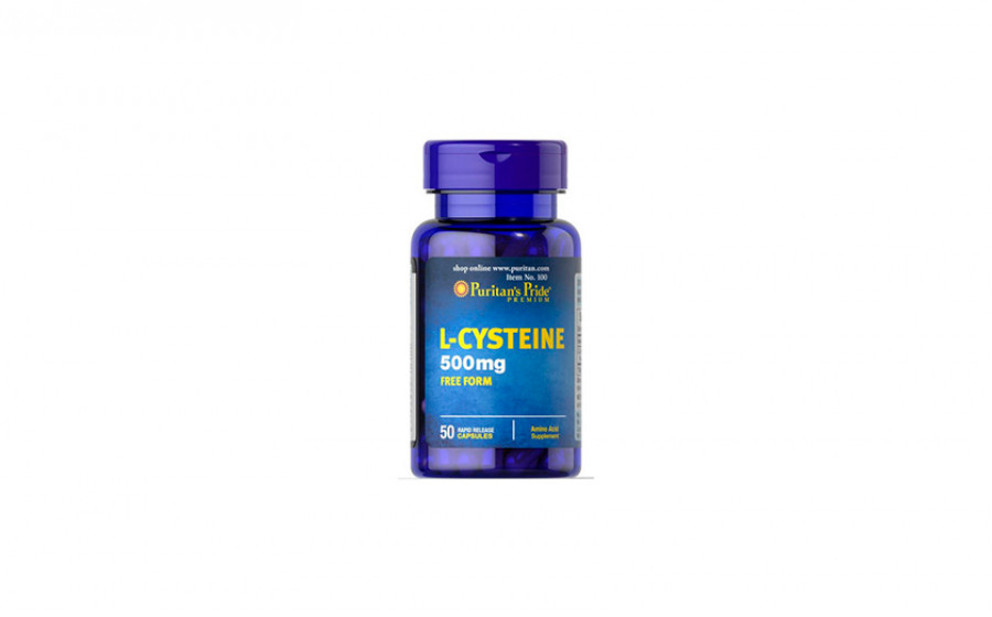 Puritan's Pride L-Cysteine 500 мг - 50 капс