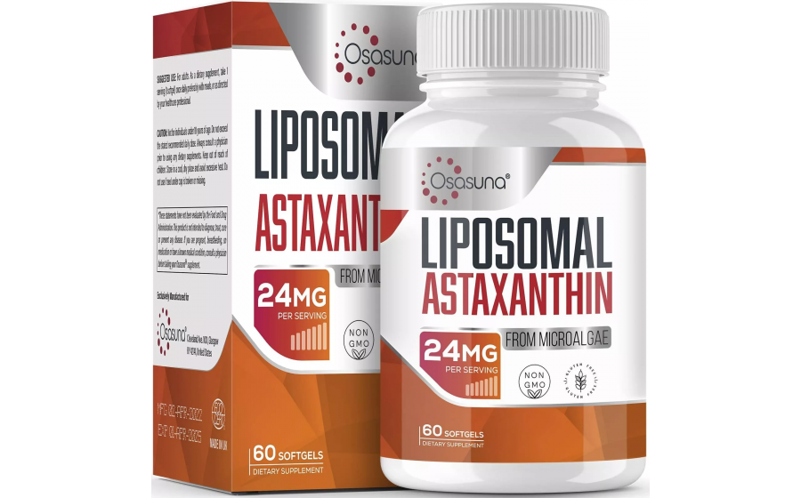 Osasuna Liposomal Astaxanthin 24 mg (60 caps)