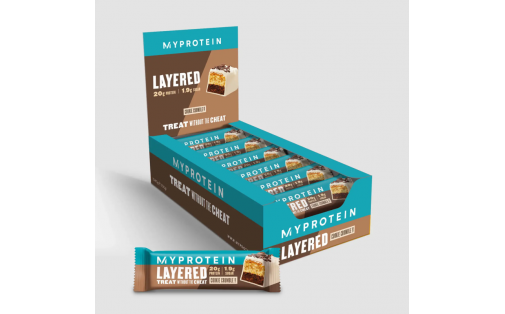 Myprotein Layered Bar – Cookie Crumble (60 г)
