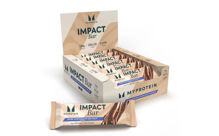 MyProtein Impact Bar (64 g, dark choc sea salt)