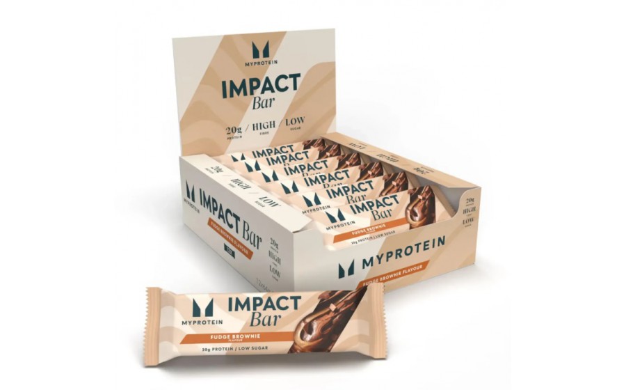 MyProtein Impact Bar (64 g, fudge brownie)
