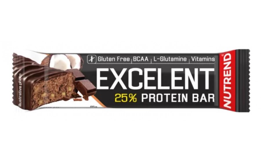 Nutrend Excelent Protein Bar (85 g, chocolate with coconut)