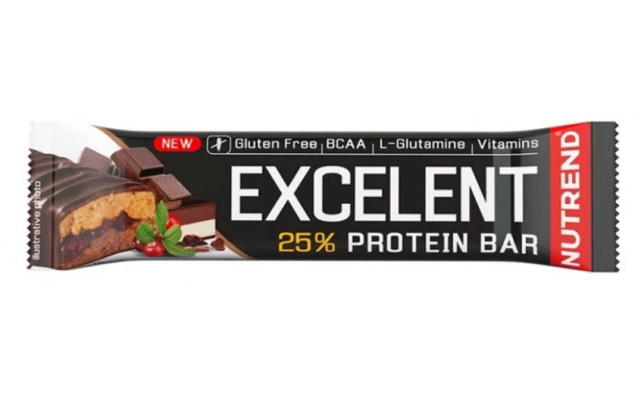 Nutrend Excelent Protein Bar (85 g, chocolate-nougat with cranbe