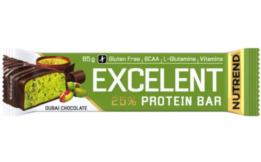 Nutrend Excelent Protein Bar (85 g, dubai chocolate)