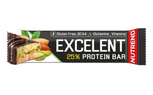 Nutrend Excelent Protein Bar (85 g, almond-pistachio with pistac