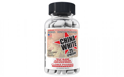 China White 100 tab