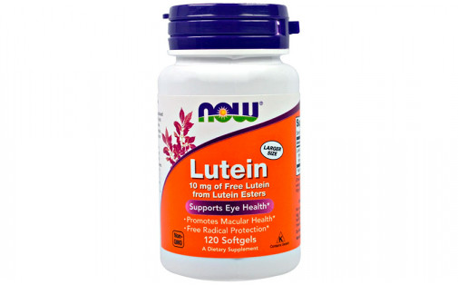 NOW Lutein 10 мг - 120 капс